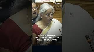 Union Budget 2025: FM Sitharaman Announces Major Investment in AI & Education Sector | N18G