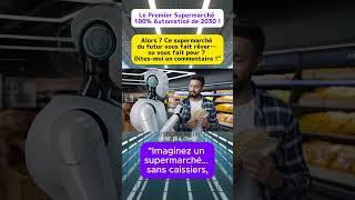 Le Premier Supermarché 100% Automatisé de 2030 !, #IASurveillance, #SupermarcheDuFutur, #shorts #ia