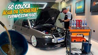 GOLZINHO IA FERVER! 5 ANOS SEM VER ADITIVO SÓ COM ÁGUA DA TORNEIRA - ADITIVAÇÃO COMPLETA VEJA ISSO!