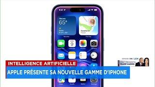 Apple présente ses nouveaux iPhone dotés de son IA générative - Reportage