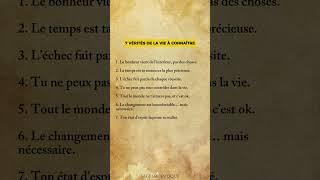 7 vérités de la vie à connaitre