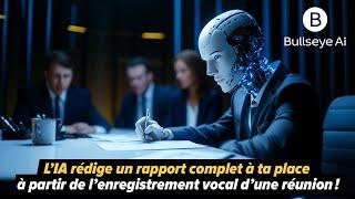 Épisode 16/24 - L’IA rédige un rapport complet à partir de l’enregistrement vocal d’une réunion! ???